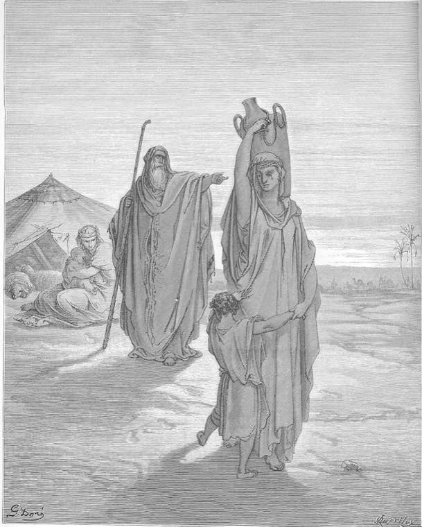 Abraham Sends Hagar and Ishmael Away