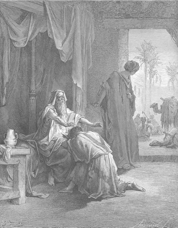 Isaac Blesses Jacob