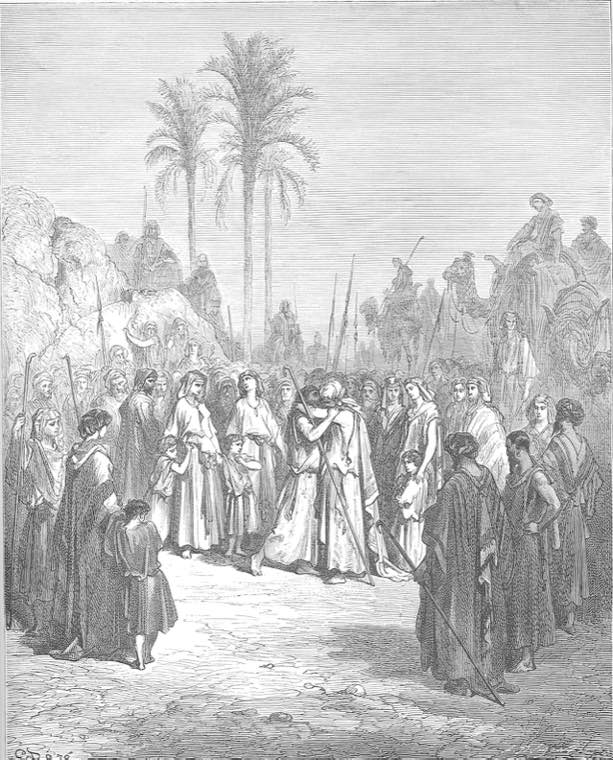 Jacob and Esau Meet