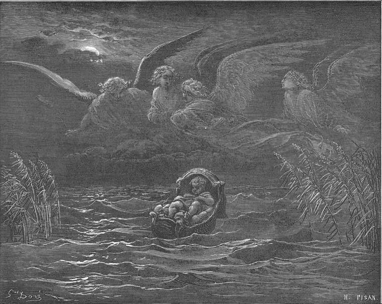 The Child Moses on the Nile