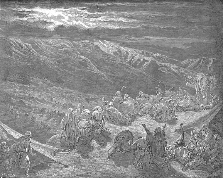 The Giving of the Law on Mount Sinai