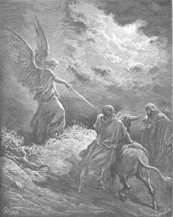 An Angel Appears to Balaam