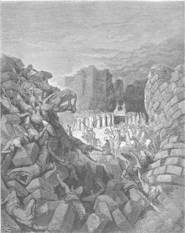 The Walls of Jericho Fall Down