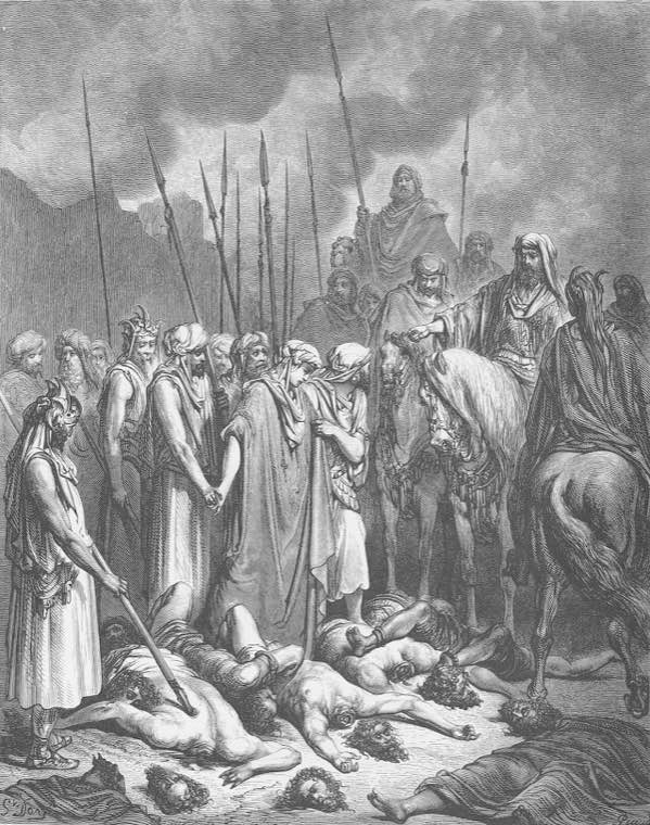 Joshua Spares Rahab