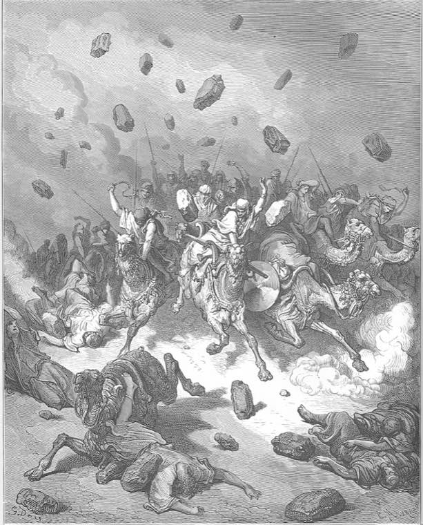 The Army of the Amorites Is Destroyed