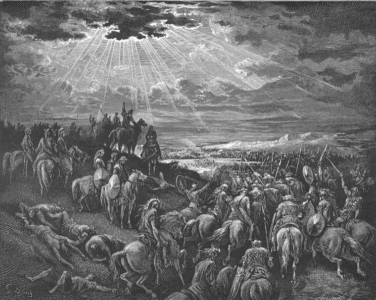 Joshua Commands the Sun to Stand Still