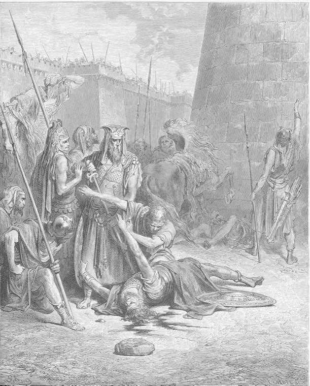 The Death of Abimelech