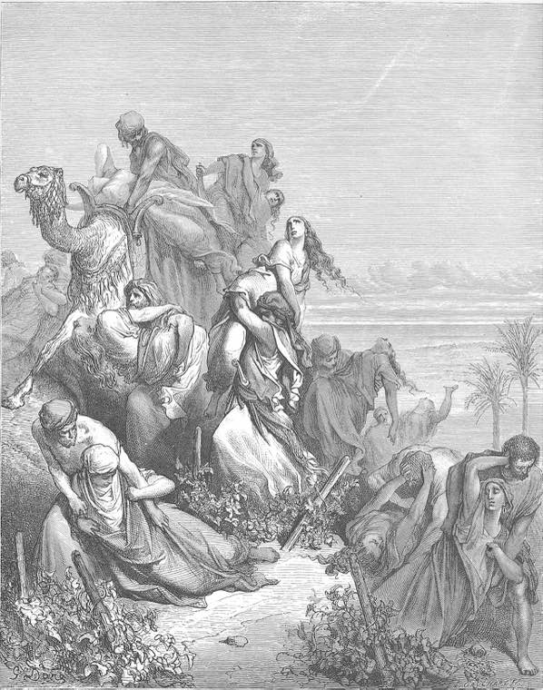 The Benjaminites Take the Virgins of Jabesh-gilead