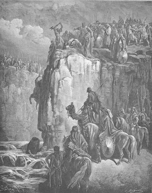The Prophets of Baal Are Slaughtered