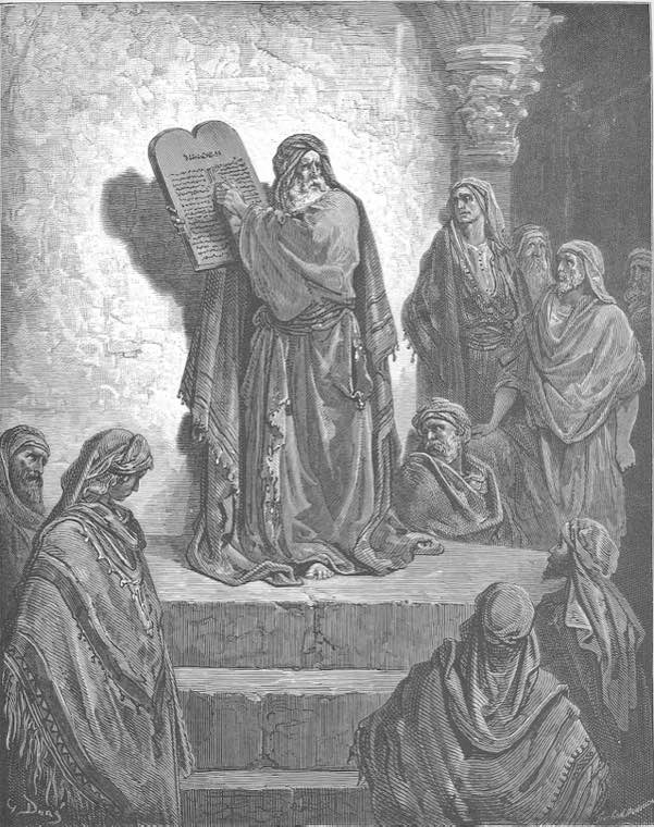 Ezra Reads the Law to the People