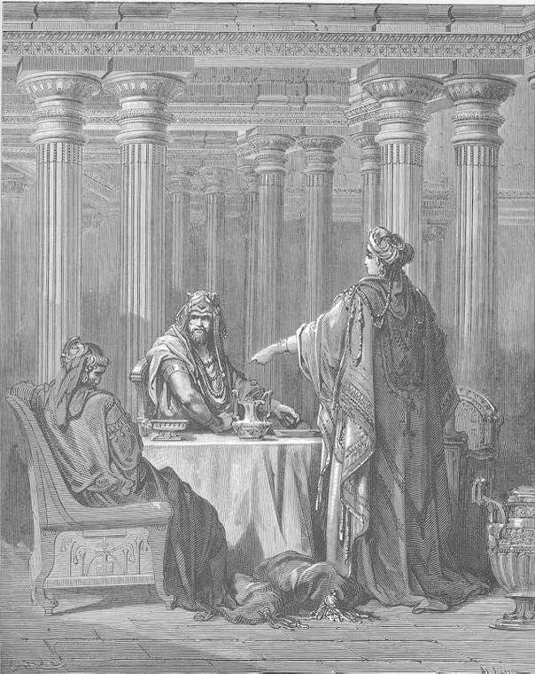 Esther Accuses Haman