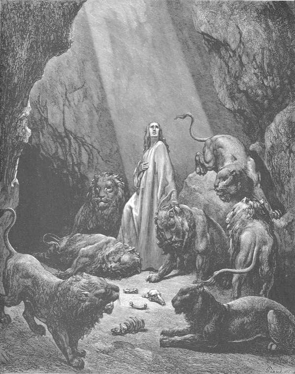 Daniel in the Lions' Den