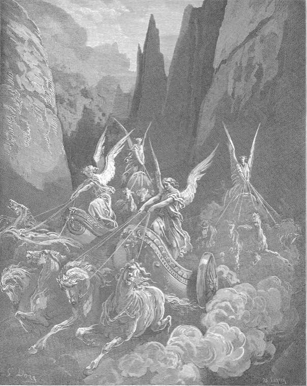 Zechariah's Vision of Four Chariots