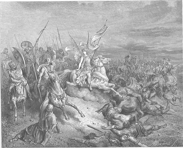 The Angel Is Sent to Deliver Israel