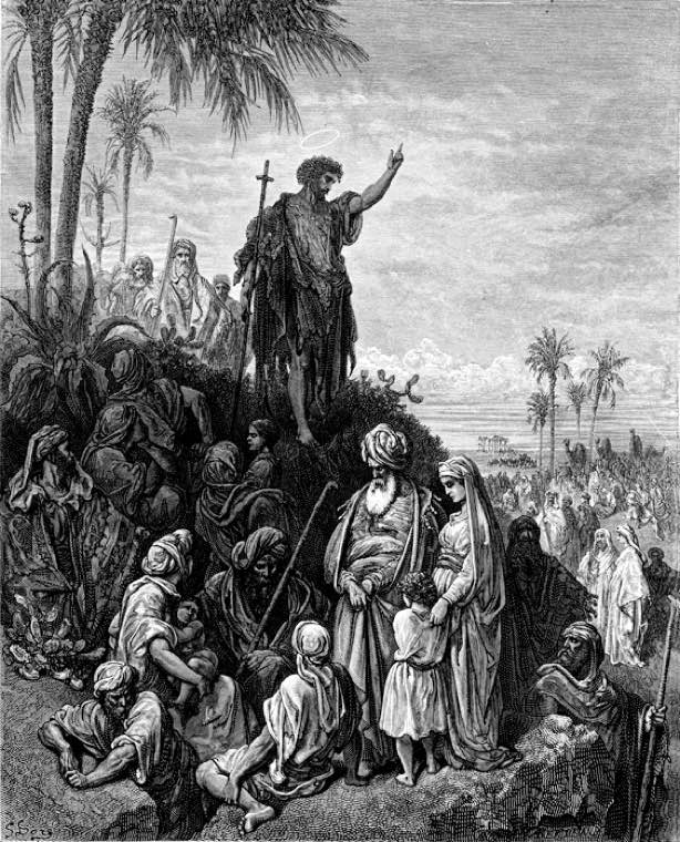 John the Baptist Preaching in the Wilderness