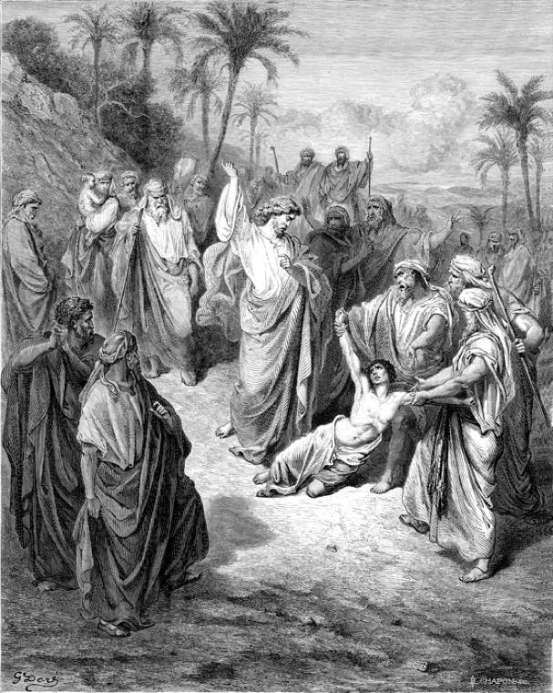 Jesus Healing the Possessed Boy