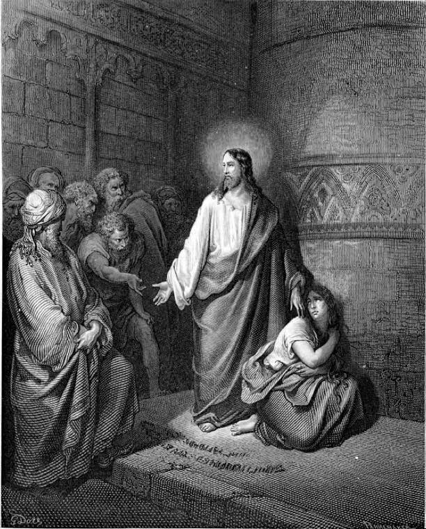 Jesus and the Woman Taken in Adultery
