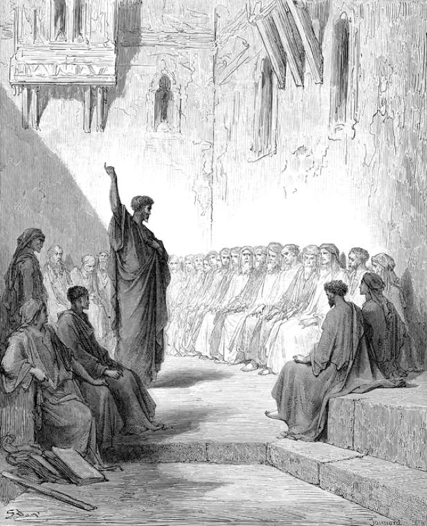 Saint Paul Preaching to the Thessalonians